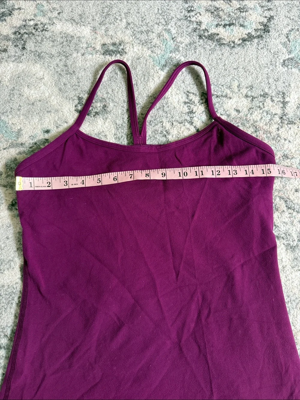 Lululemon Power Y Tank Purple